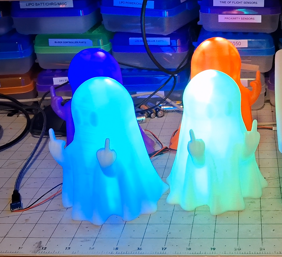 Glowing Ghosts